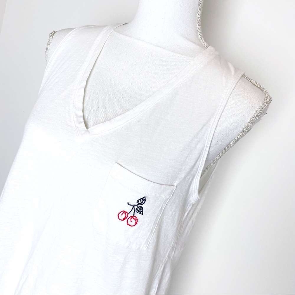 MADEWELL V-Neck Tank Top, Sz M